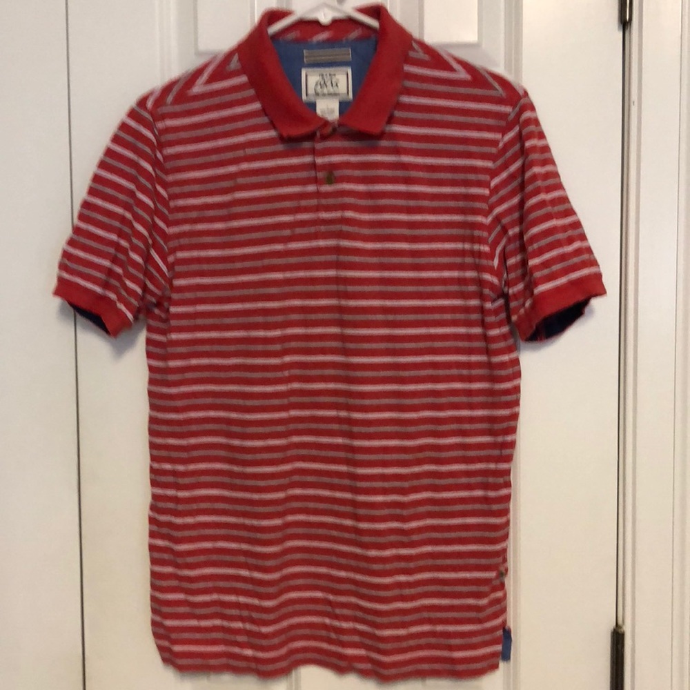JoS. A. Bank short sleeve striped polo